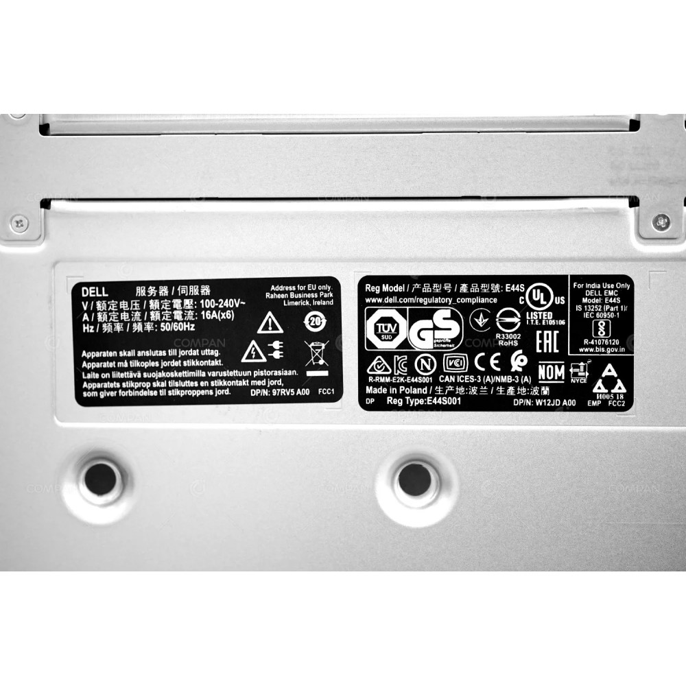 Dell MX7000 4x MX740C 6NVME 8x Xeon Gold 6226 512 GB RAM 8x 240GB 6G SATA M.2